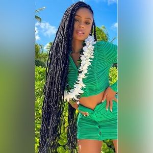 Beautiful locs lace front